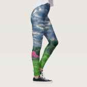 Ozarks Cloudy Boerderij Sunset Leggings (Rechts)