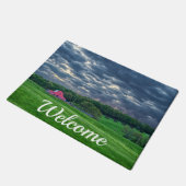 Ozarks Cloudy Boerderij Sunset Welcome Doormat Deurmat (Schuin)