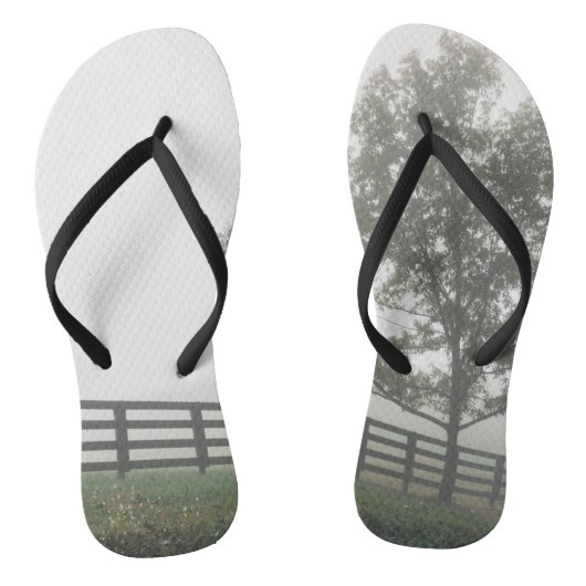 Ozarks Country Fog Teenslippers (Voetbed)
