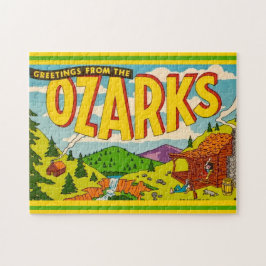 Ozarks Groet 11x14 Legpuzzel