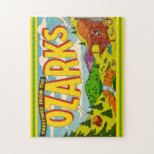 Ozarks Groet 11x14 Legpuzzel (Verticaal)