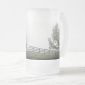Ozarks Land Fog Frosted Glass Beer Mok (Voorkant rechts)