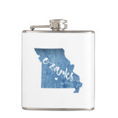 Ozarks, Missouri Wood Grain Heupfles (Voorkant)