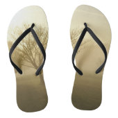 Ozarks Misty Golden Morning Sunrise Teenslippers (Voetbed)