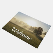 Ozarks Morning Fog Welcome Doormat Deurmat (Schuin)