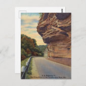 Ozarks Noel Missouri, prijswinnaar Briefkaart (Voorkant / Achterkant)