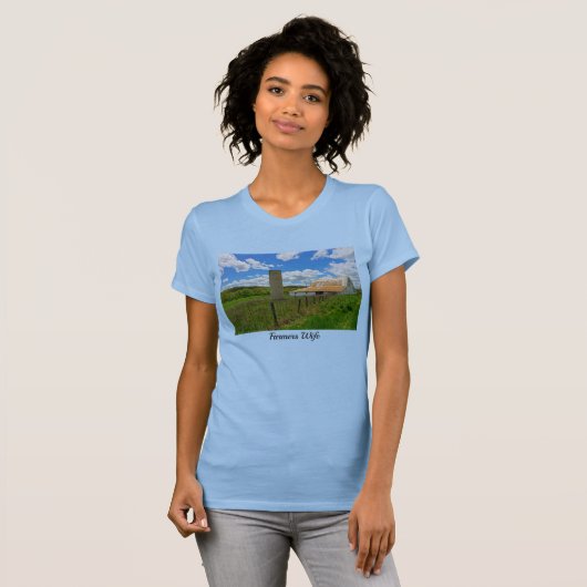 Ozarks Old Barn en Silo T-Shirt (Voorkant volledig)