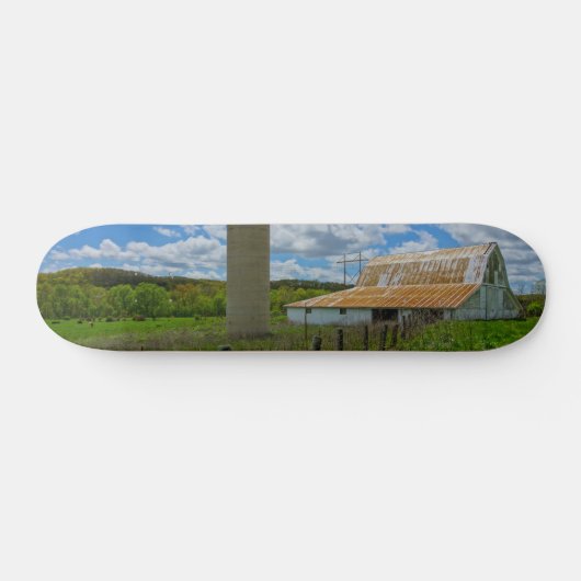 Ozarks Oude Schuur en Silo Skateboard (Horizontaal)