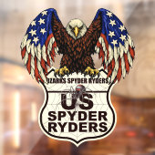 Ozarks Spyder Ryders Chapter - Decal Adelaarslogo (Vel 2)