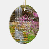 Ozarks Waterfall Spring Bluff Keramisch Ornament (Rechts)