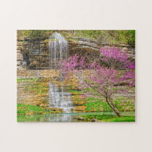 Ozarks Waterfall Spring Bluff Legpuzzel