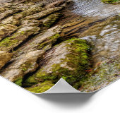 Ozarks Waterfall under Bridge Poster (Hoek)