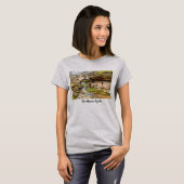 Ozarks Waterfall under Bridge T-Shirt (Voorkant volledig)