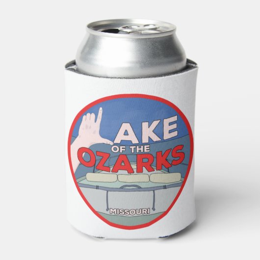 Ozarksmeer Blikjeskoeler (Blikje Voorkant)