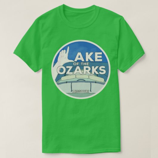 Ozarksmeer T-shirt (Design voorkant)
