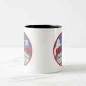 Ozarksmeer Tweekleurige Koffiemok (Center)