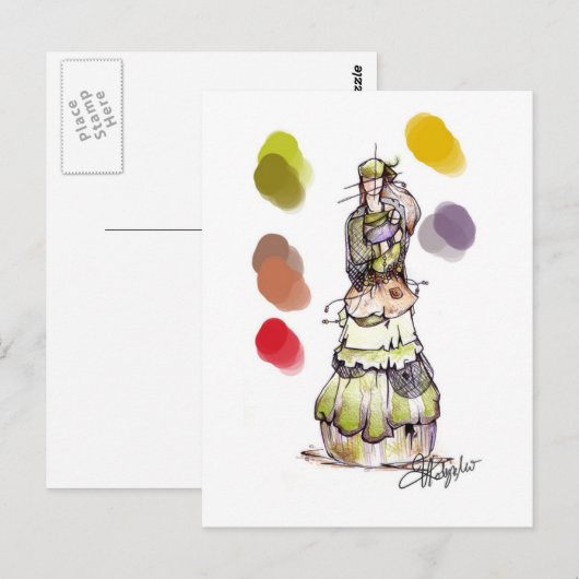 oziaans briefkaart (Voorkant / Achterkant)