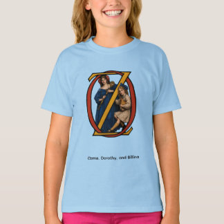 Ozma, Dorothy en Billina uit "Ozma of Oz" T-shirt