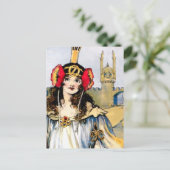 "Ozma of Oz" van John R Neill Briefkaart (Staand voorkant)