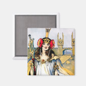 “Ozma van Oz” door John R Neill Magneet (Voorkant / Achterkant)