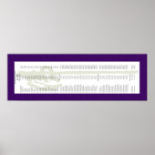 Ozmo Piemonte Lineage Scroll Poster (Voorkant)