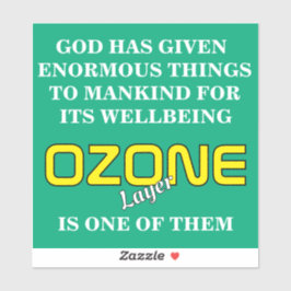 OZON Poster Sticker