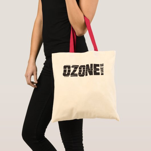 Ozon redt ons! (Licht) Tote Bag (Voorkant (product))