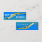 OZTRALiANA Skinny Profile Mini Visitekaartje (Voorkant / Achterkant)