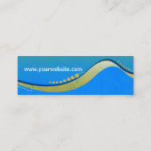 OZTRALiANA Skinny Profile Mini Visitekaartje (Achterkant)