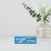 OZTRALiANA Skinny Profile Mini Visitekaartje (Staand voorkant)