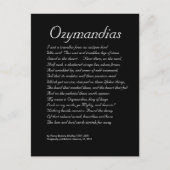 Ozymandias Briefkaart (Voorkant)