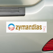 Ozymandias Bumpersticker (Op auto)
