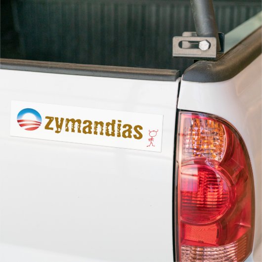 Ozymandias Bumpersticker (Op Truck)