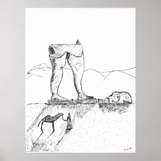 Ozymandias Poster (Voorkant)