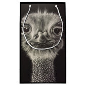Ozzie Ostrich Gift Bag Klein Cadeauzakje (Achterkant)