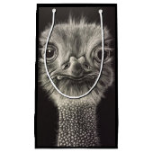 Ozzie Ostrich Gift Bag Klein Cadeauzakje (Voorkant)