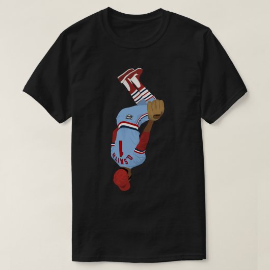 Ozzie Smith Sticker T-shirt (Design voorkant)
