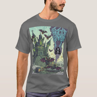 Ozzy Lives-Haunted House T-shirt
