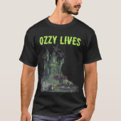 Ozzy Lives-Haunted House T-shirt (Voorkant)