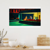 Ozzy Nighthawks: poster (Keuken)