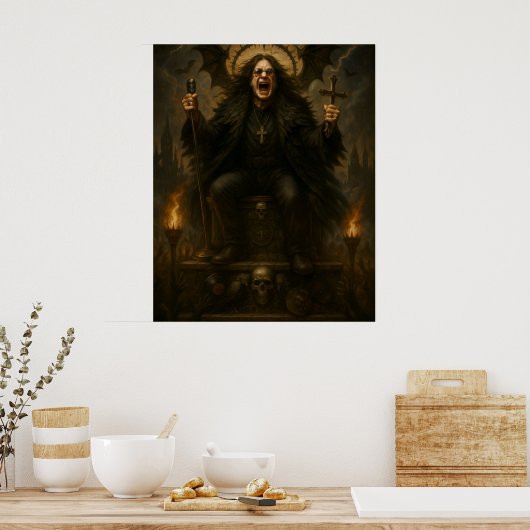 Ozzy poster (Keuken)