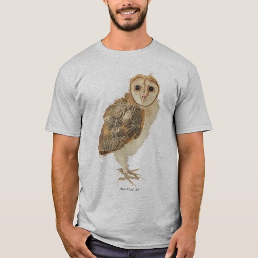 Ozzy the Barn Owl T-Shirt (Voorkant)