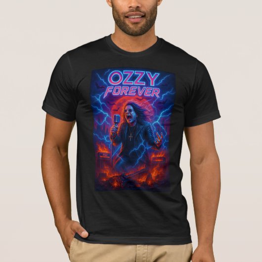 Ozzy voor altijd t-shirt (Voorkant)