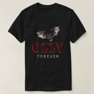 Ozzy voor altijd vleermuis t-shirt