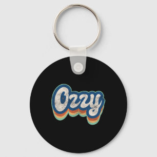 Ozzy Voornaam Boy Stijl 70s 80s Persoonlijk Sleutelhanger