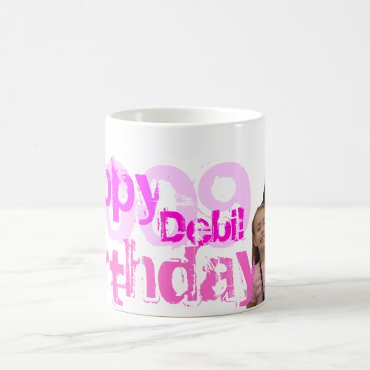 P1010017, 2009, Birthday, Debi!, Happy Magische Mok (Center)