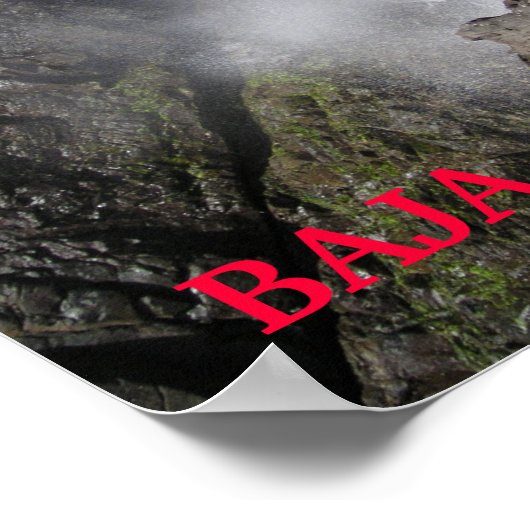 P1010050, La Bufadora, La Bufadora, BAJA, Calif... Poster (Hoek)