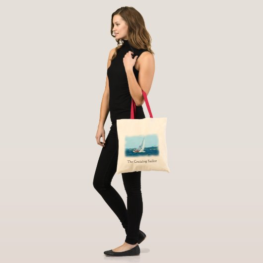 P1060197_Schilderen, de Cruisesailor Tote Bag (Voorkant (model))