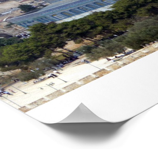 P1080717, Jeruzalem Poster (Hoek)