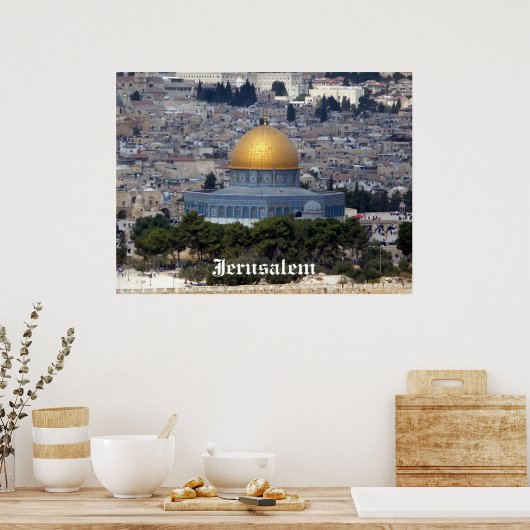 P1080717, Jeruzalem Poster (Keuken)
